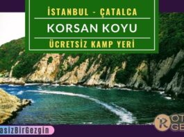 İstanbul-Çatalca-Korsan-Koyu-Ücretsiz-Kamp-Yeri