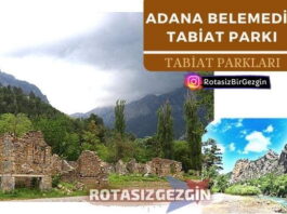 Adana Belemedik Tabiat Parkı
