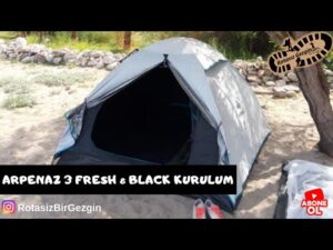 Milli Çadırımız Arpenaz 3 Fresh & Black Nasıl Kurulur