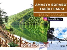 Amasya Boraboy Gölü Tabiat Parkı