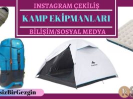 Instagram Çekiliş – Decathlon Kamp Ekipmanları