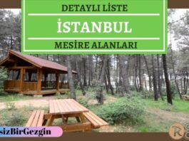 İstanbul Mesire Alanları Listesi – Hangisinde Kamp Yapılır
