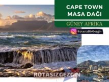 Cape Town Table Mountain Güney Afrika