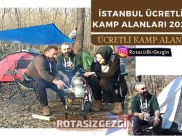 İstanbul Ücretli Kamp Alanları Listesi 2021 - En İyi Camping