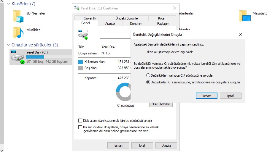 Windows 10 Dizine Ekleme Temizleme