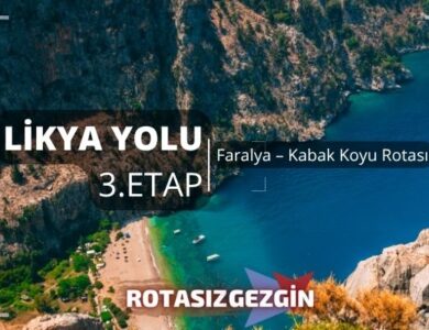Faralya – Kabak Koyu Rotası 7km Likya Yolu 3.Etap