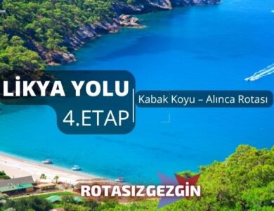 Kabak Koyu – Alınca Rotası 6km Likya Yolu 4.Etap